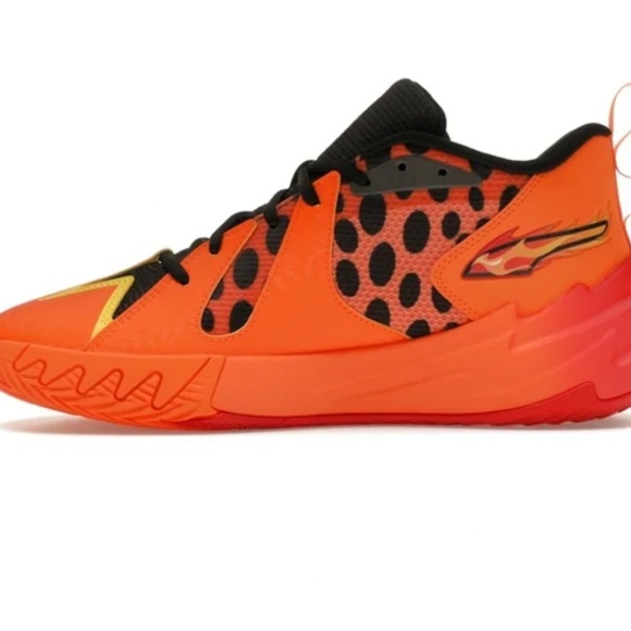 Puma x Cheetos Scoot Zeros "Flamin' Hot" sneakers - Picture 8 of 10